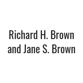 Richard H. Brown and Jane S. Brown